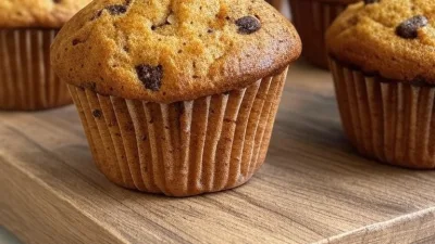Bananen-Nuss-Schokoladenstückchen Muffins Rezept