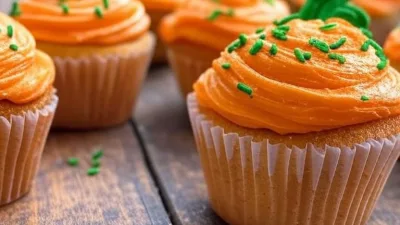 Mrkvové cupcakes