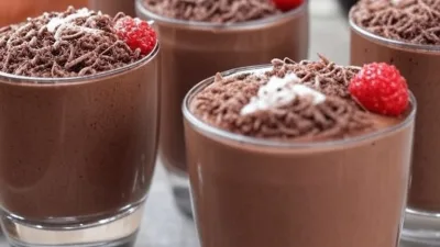 Mousse au Chocolat et Avocat