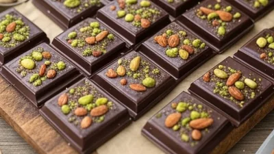 Einfaches Rezept für Dubai-Schokoriegel