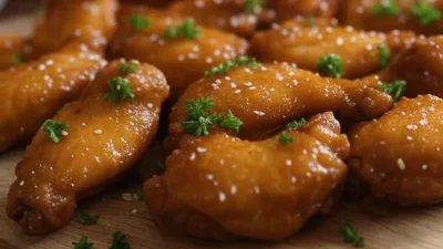 Easy Honey Glazed Chicken Wings Recipe