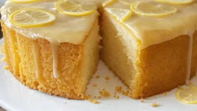 Easy Lemon Drizzle Cake Recipe