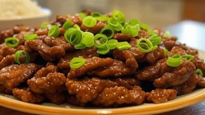 Einfaches Rezept für Mongolisches Rindfleisch