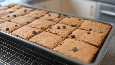 Receita Fácil de Brownies de Proteína