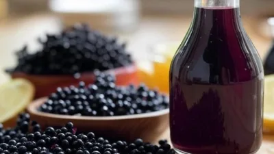 Recette de sirop de sureau