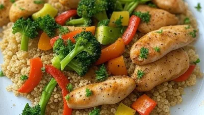 Recettes saines de meal prep pour perdre du poids