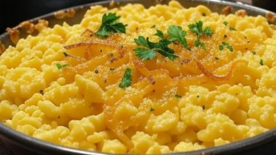 Como fazer Käsespätzle (Spätzle com queijo)