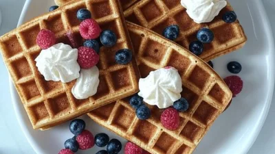 Recette de Gaufres Low Carb