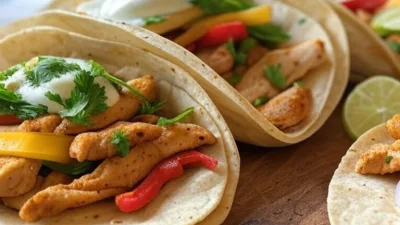 Schnelles und gesundes Fajitas Rezept