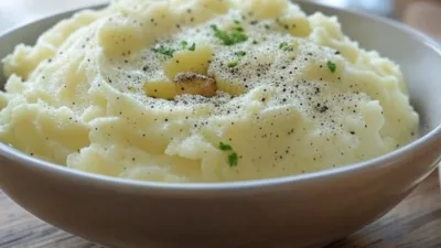 Oppskrift på smakfull hvitløk potetmos