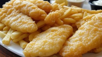Traditionelles Fish and Chips Rezept