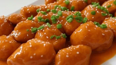 Receta de Pollo a la Naranja Agridulce