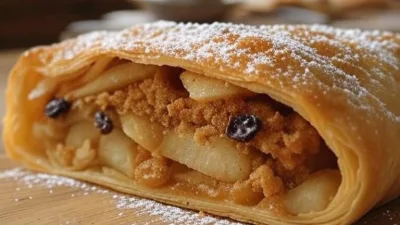 Traditional German Apple Strudel (Apfelstrudel) Recipe