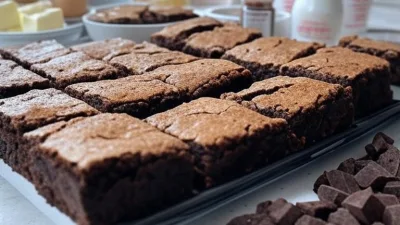 Ultimatives Rezept für saftige Brownies
