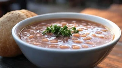 Recette de soupe aux haricots