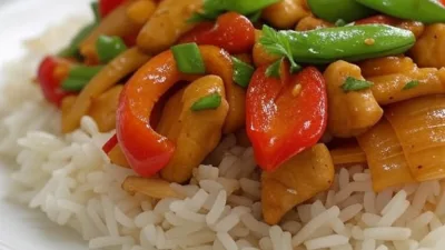 Ají Amarillo Chicken Stir-Fry