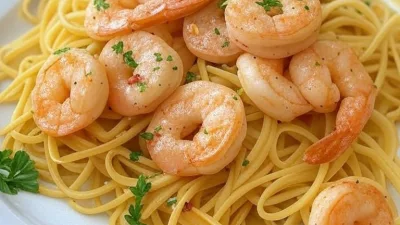 Garlic Butter Shrimp Scampi in 20 Minutes