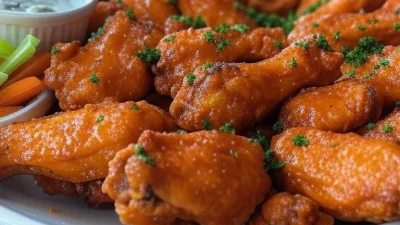 Keto Buffalo Chicken Wings