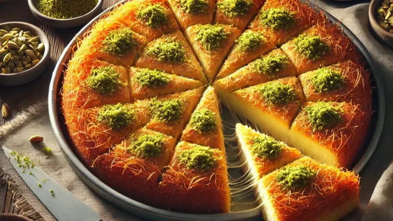Przepis na Kunafę (Knafeh)