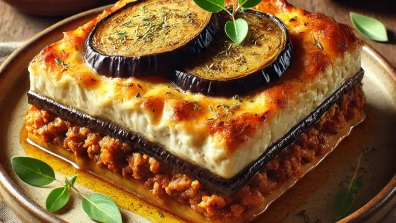 Receita autêntica de Moussaka