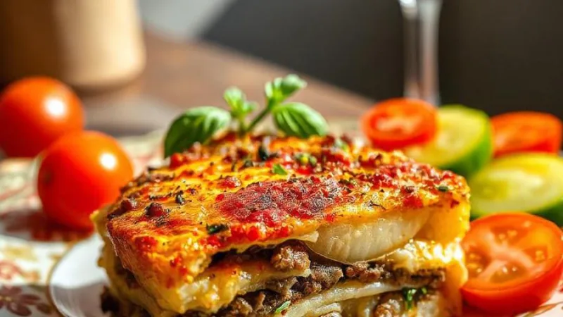 Klassisches Kartoffel-Moussaka