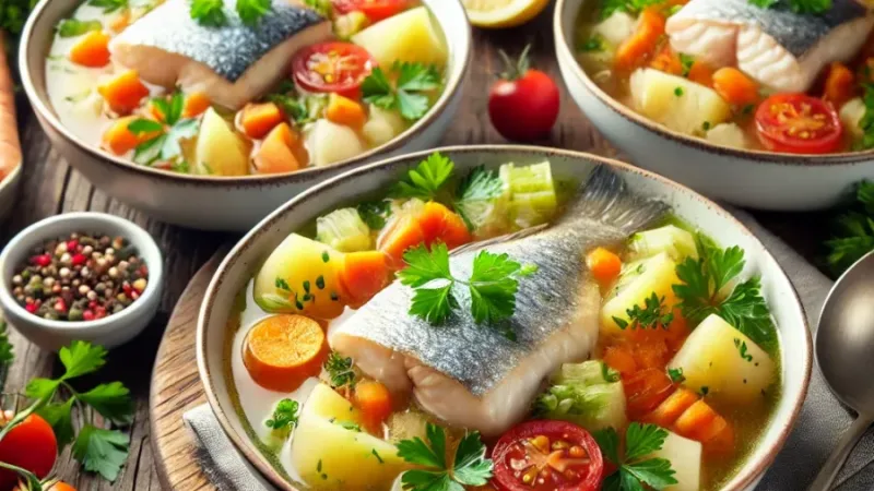 Recette de soupe de poisson