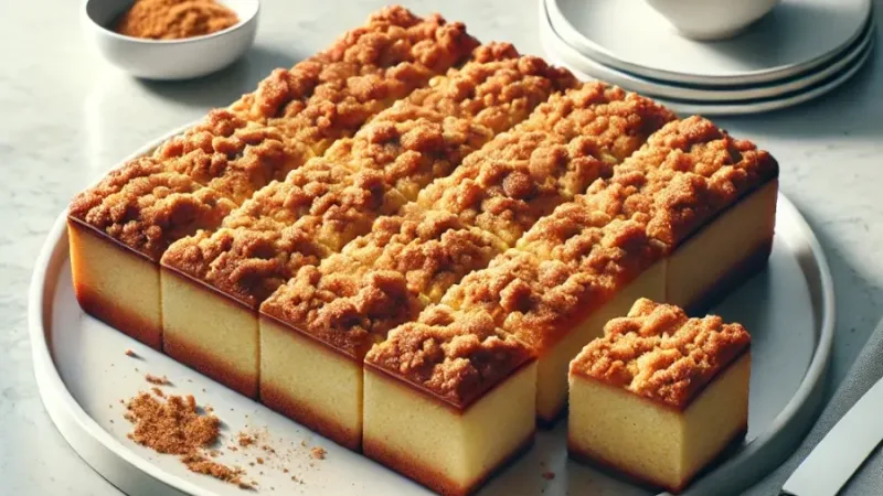 Quick and Delicious Easy Coffee Cake in Under an Hour