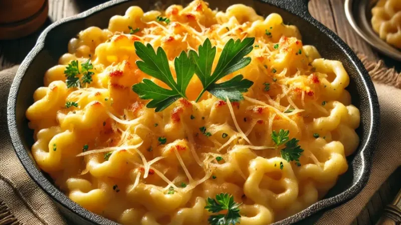 Spaetzle de queijo rápido