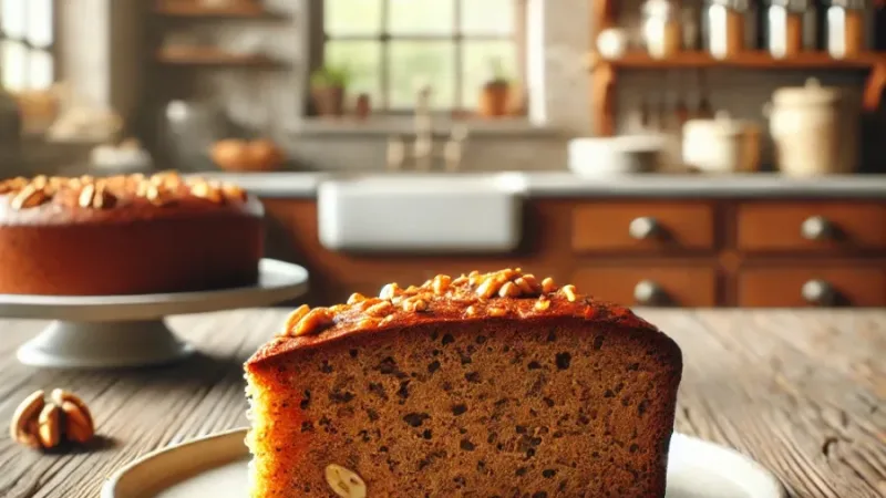 Dinkel-Walnuss-Kuchen