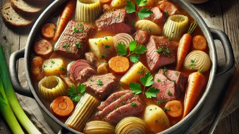 Ensopado Pichelsteiner Tradicional da Baviera