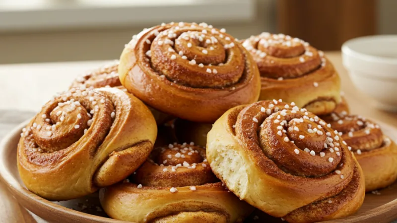 Rezept für schwedische Zimtschnecken