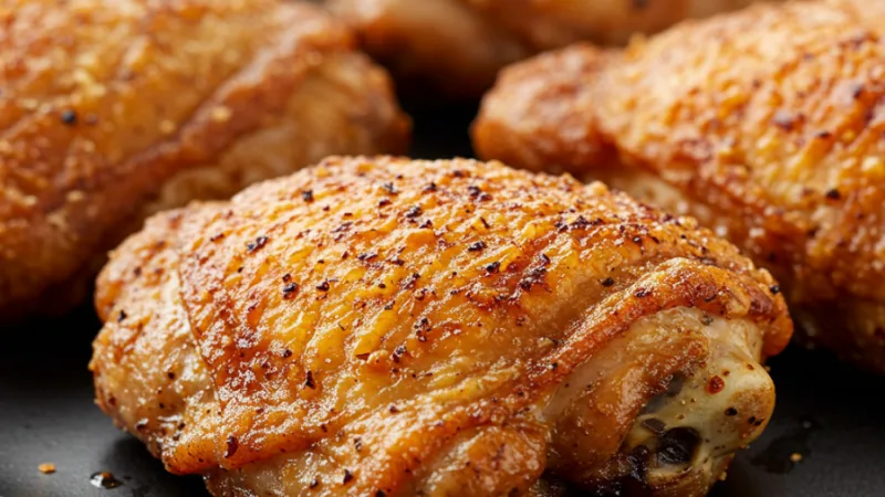 Coxas de frango na airfryer