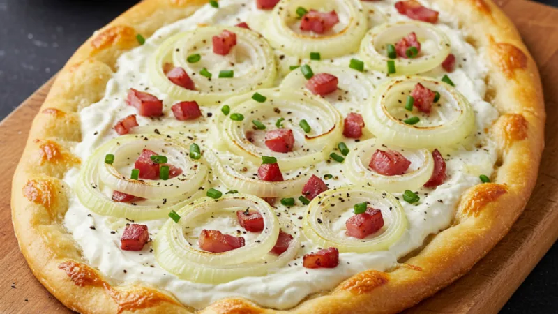 Authentic German Flammkuchen Recipe