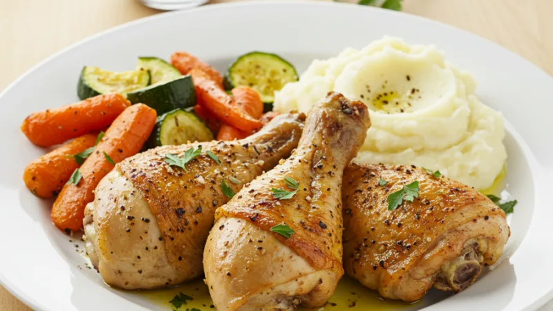 Recette de Cuisses de Poulet Rôties