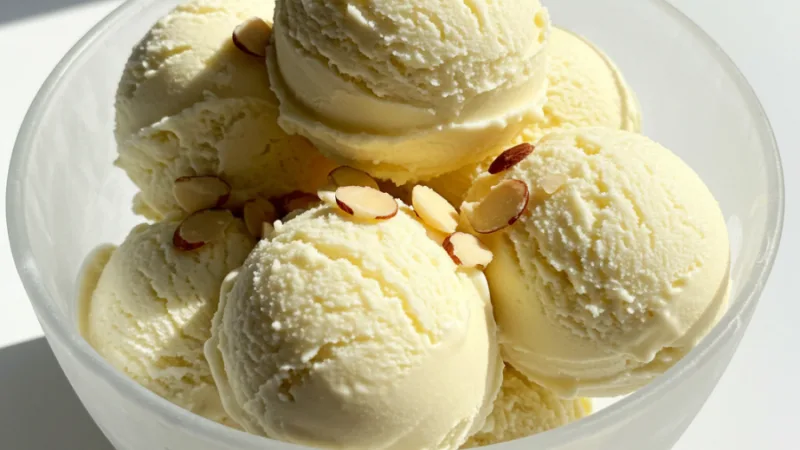Receta de helado keto fácil