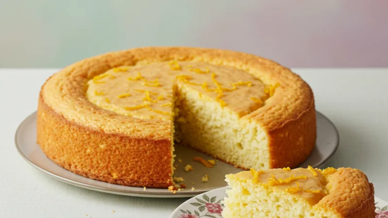 Classic Greek Yogurt Cake with a Citrus Twist