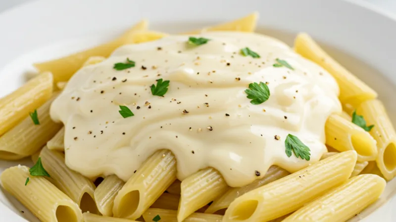 Sauce Alfredo Crémeuse Keto