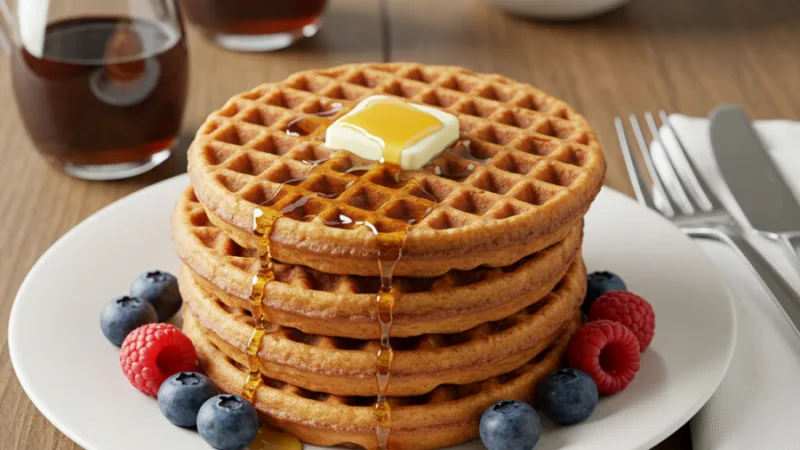Krispiga Keto Våfflor Recept