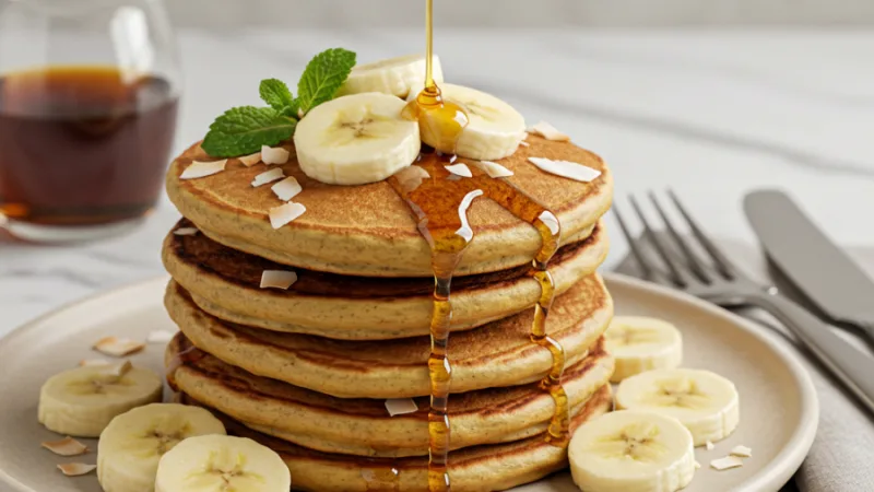 Dwayne 'The Rock' Johnson's Coconut Banana Pancakes Recipe