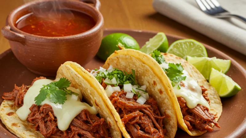 Einfaches Birria-Tacos Rezept