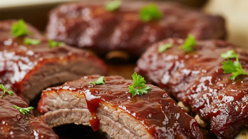 Easy Fall Off the Bone Oven Baked Ribs