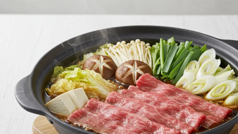 Snadný recept na Sukiyaki