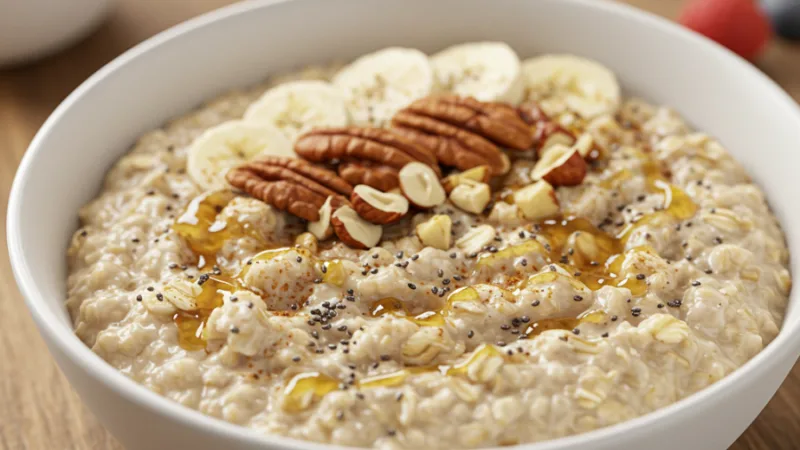 High Protein Oatmeal With No Protein Powder