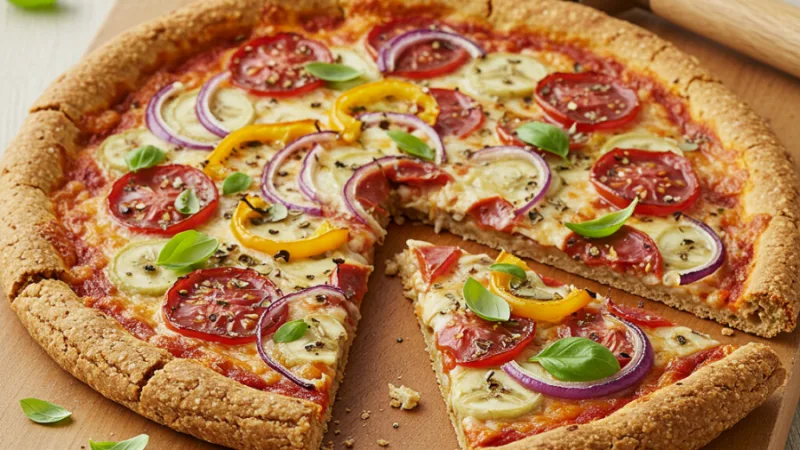 Keto Almond Flour Pizza Crust