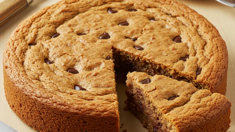 Keto Peanut Butter Cookie Cake