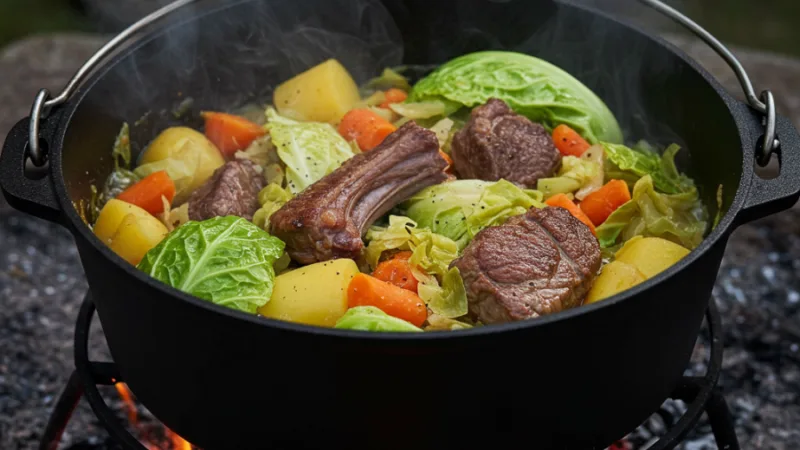 Norwegischer Lamm- und Kohl-Eintopf Rezept