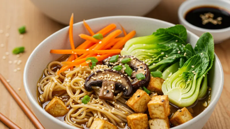 Rychlý a Snadný Veganský Ramen Recept