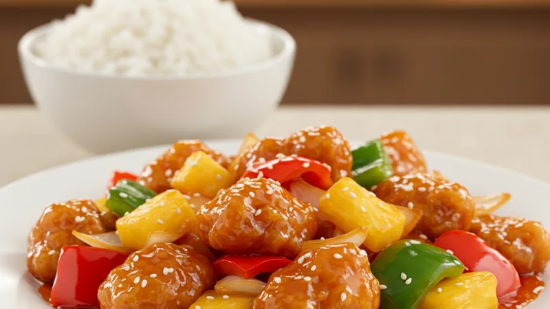 Sweet and Sour Chicken Recipe