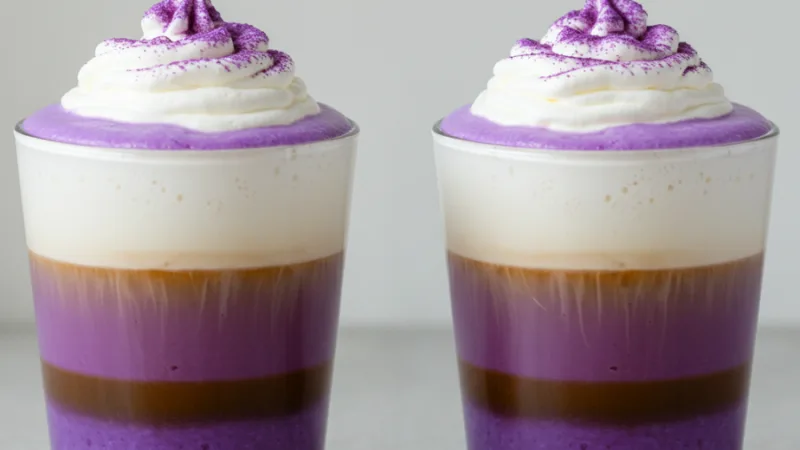 Ube Latte Recipe