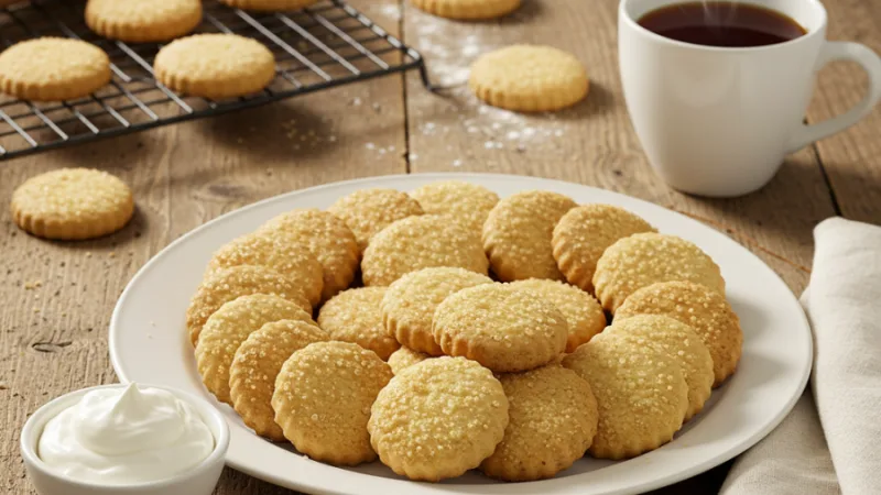 Vanilla Snap Biscuits Recipe